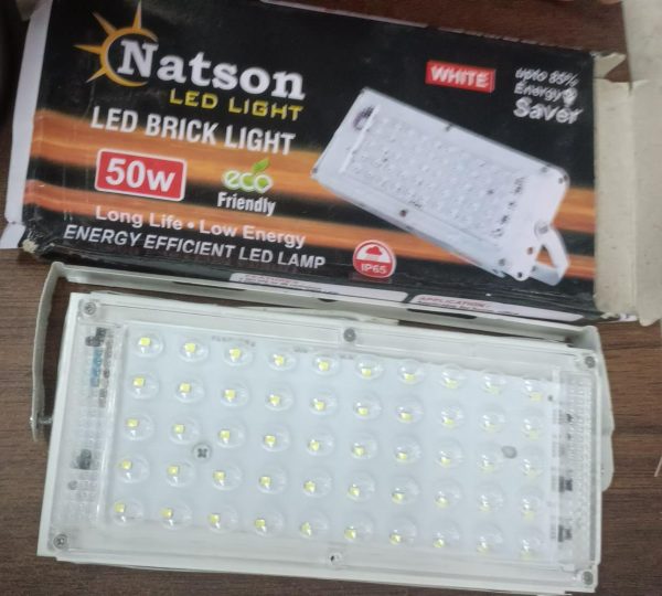 Natson 50W Led Brick Light Cool White