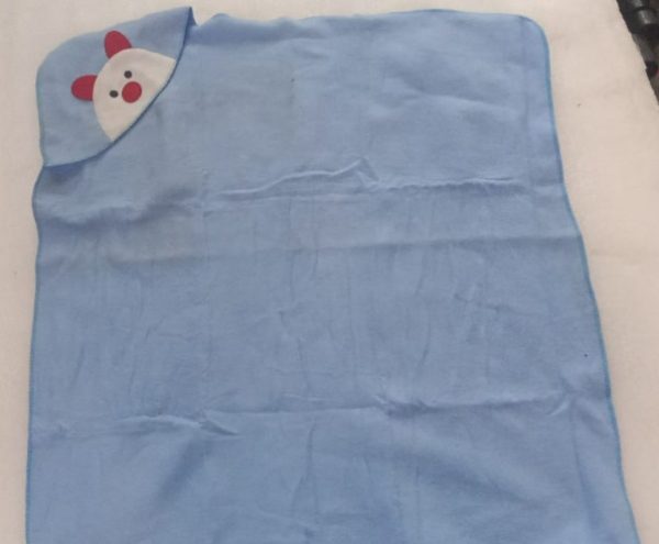 Sky Blue Colour Baby Blanket