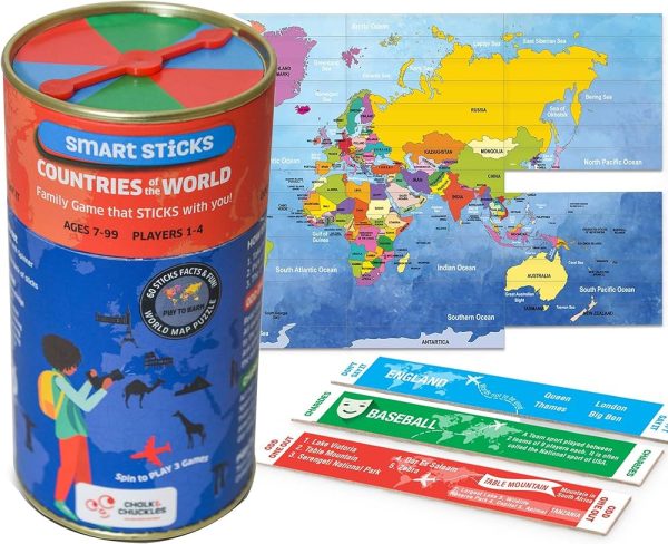 Smart Sticks Countries Of The World For Kids