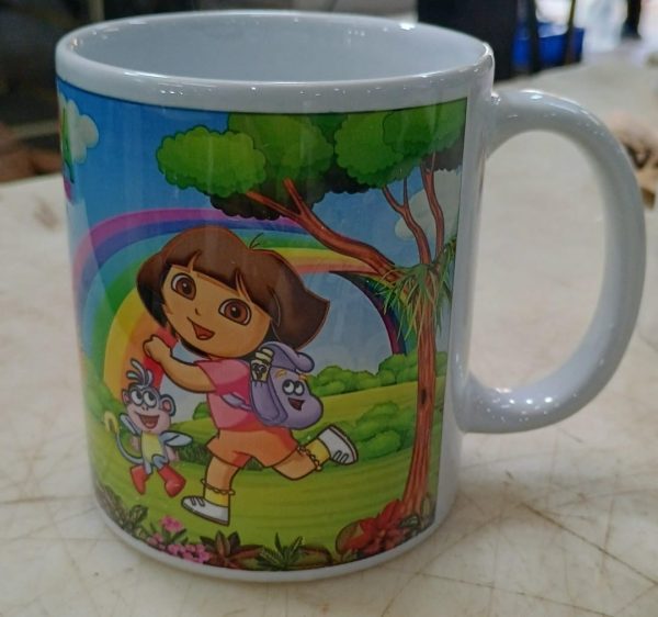 Printed Cartoon Coffee Mug Cartoon Mugs For Kids