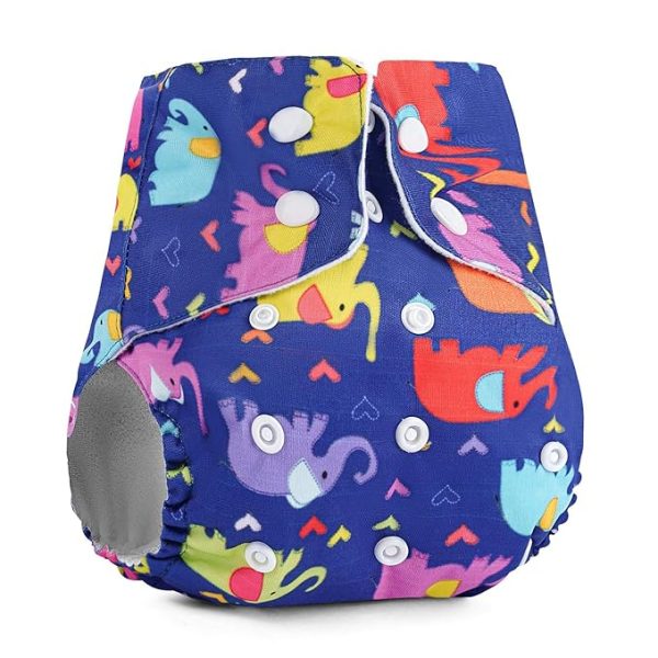 Soft Lined Pocket Diaper No Inserts Included 0 To 24 Months Multicolor