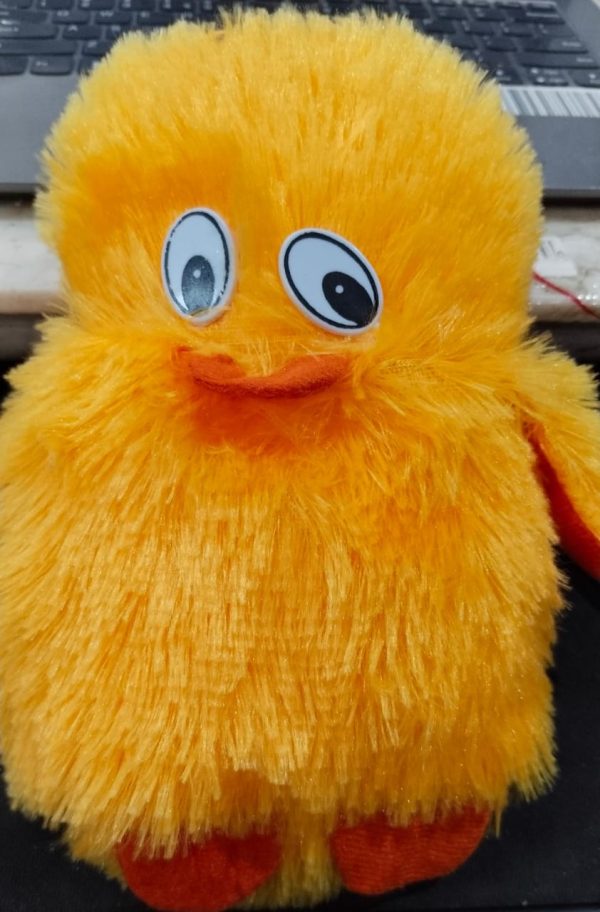 Soft Fluffy Yellow Duck Soft Toy