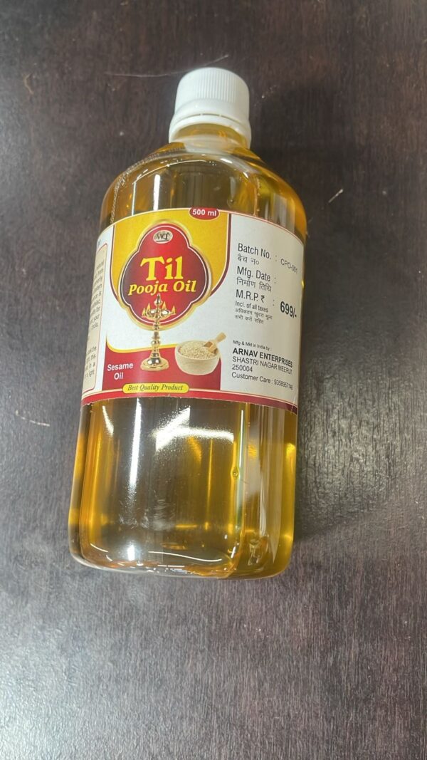 Till Pooja Oil Sesame Oil 500Ml