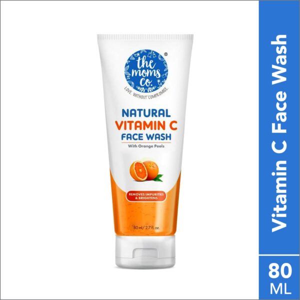 The Moms Co Natural Simple Vitamin C Face Wash 80Ml