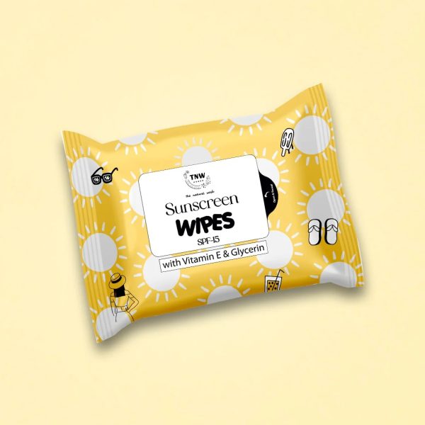 Tnw The Natural Wash Sunscreen Wet Wipes 10 Pcs