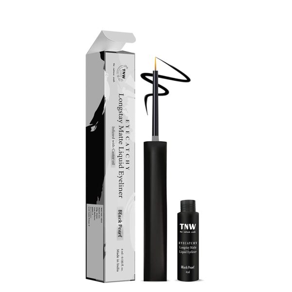 Tnw The Natural Wash Eyecatchy Longstay Matte Liquid Eyeliner 4Ml