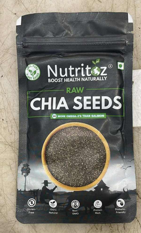 Nutrition Raw Chia Seeds 50 Gm