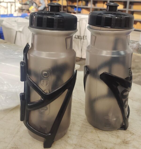 Vesco Water Bottle 600Ml For Bicycle 2 Pcs Set