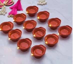 Water Sensor Led Diya Pack Of 6