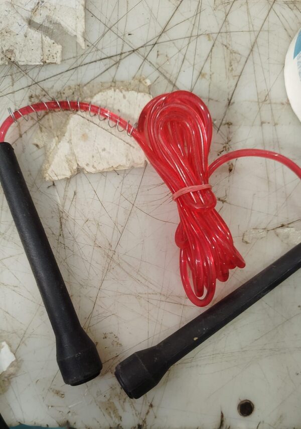 Black And Red Colour Skipping Rope
