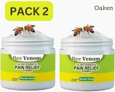 Bee Venom Pain Relief Cream 100G Pack Of 2