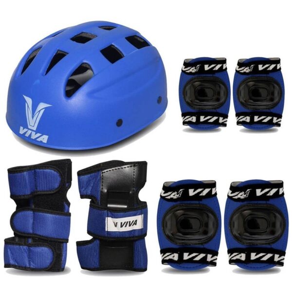 Viva Protective Set Junior 4In1 Color Blue Kit