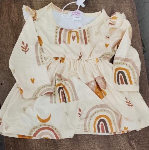 Hopscotch Girls Print Frock Size 6 Months