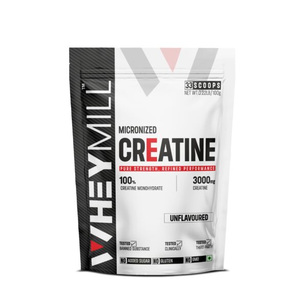 Whey Mill Micronized Creatine Unflavored 3000 Mg 100G