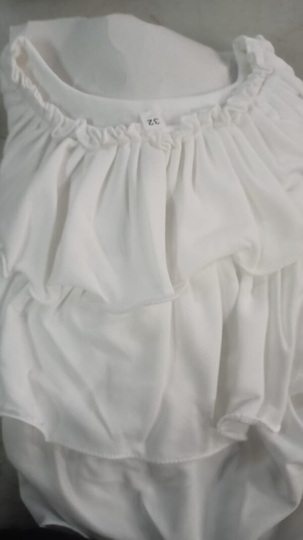 Kids Girl Dress Size 32 Color White