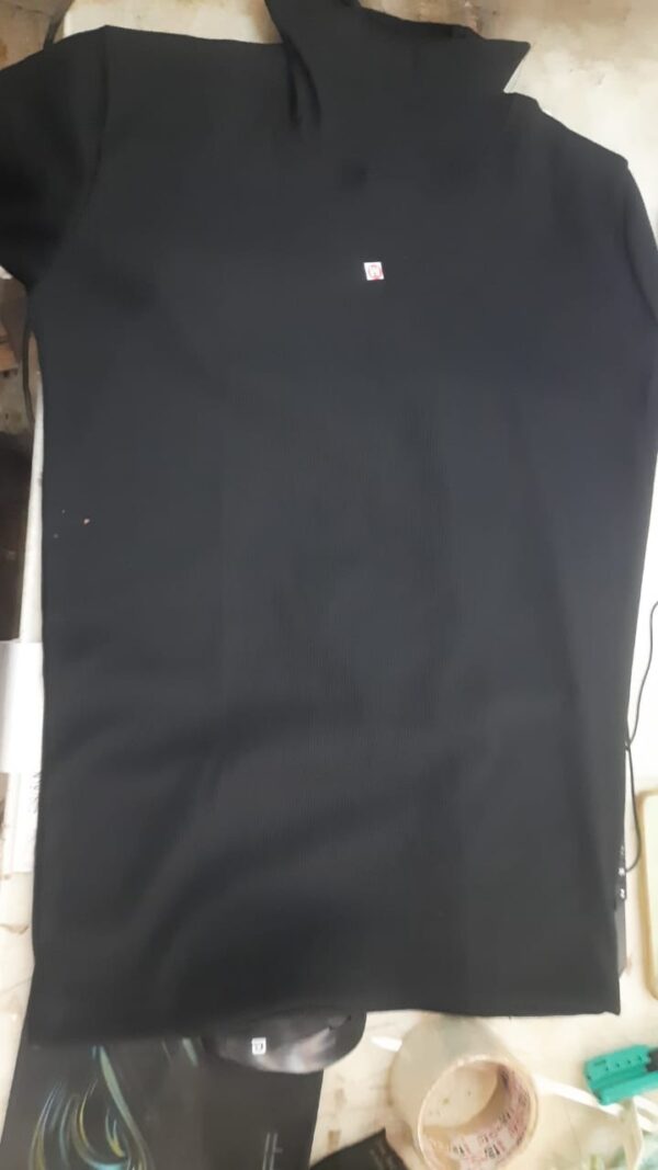 High Neck For Men Color Black Size M