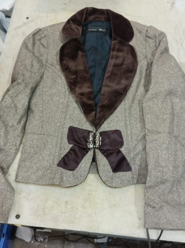 Light Brown Colour Women Blazer Size L