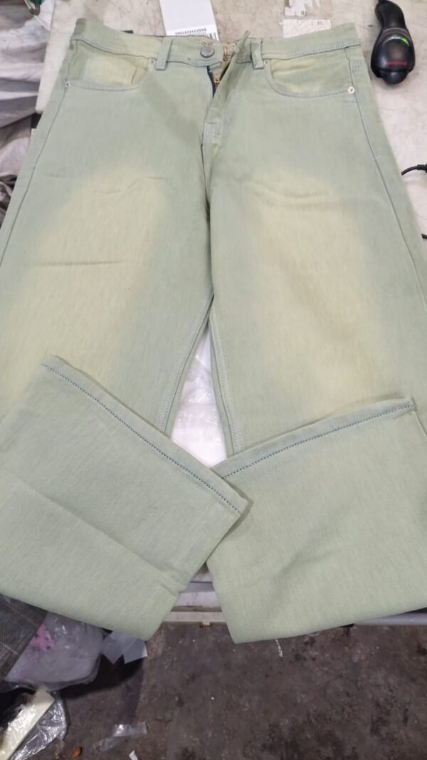 Light Green Colour Jean For Men Size 32