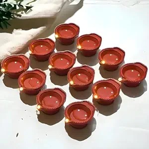Water Sensor Diya Pack Of 12