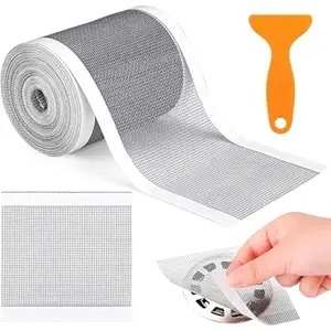 Upsimples Kitchen Strainer Roll Big Size 16 Feet and 12 Cm Width Drain Mesh Stickers