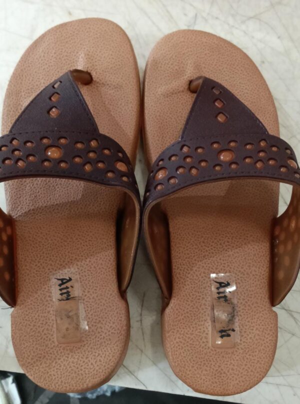 Kids Brown Color Slippers Size 13