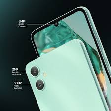 SAMSUNG M05 Mint Green 64 GB 4 GB RAM mobile phone