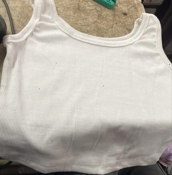 Women White Color Top Size 36