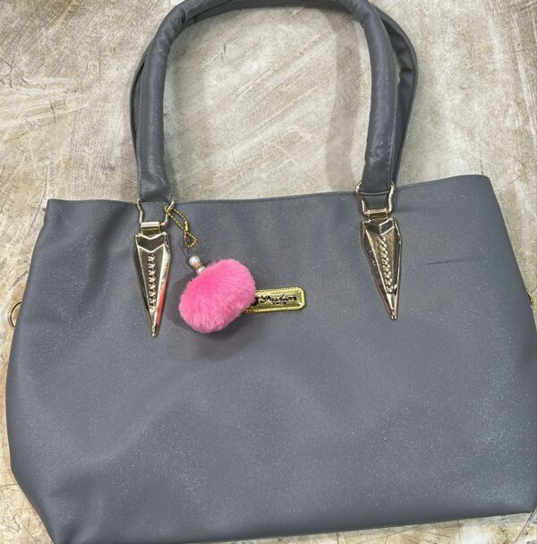 Women Grey Color Hand Bag