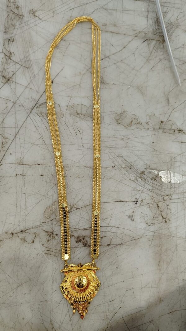 Gold Color Mangalsutra For Women