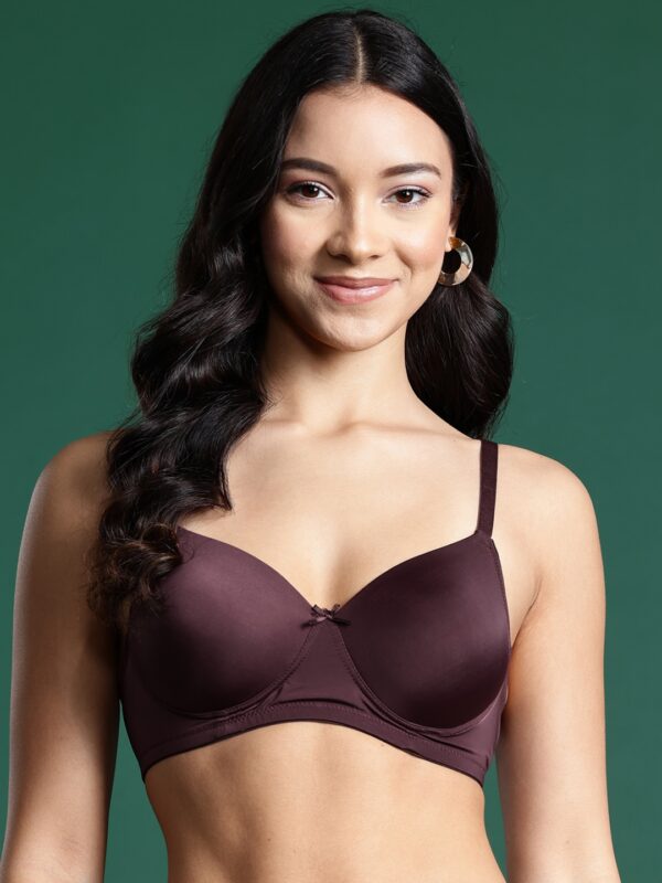 Dressberry Solid Full Coverage Lightly Padded Push Up Bra Size 32B