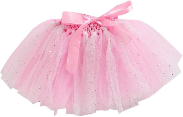 Hopscotch Tiny Miny Mee Baby Girls Cotton Applique Print Half Sleeve Tutu Dress In Pink Color 6 To 12 Month