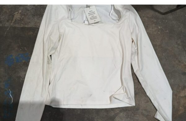 Hm Cream Colour Top For Women Size M