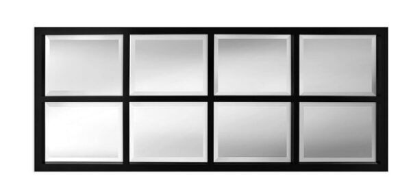 5 Sold In Last 17 Hours 8Panel Windowpane Wood Wall Mirror 18 X 42 Inches Set Of 2