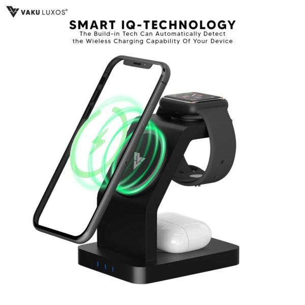 Vaku Luxos Trinity 23W 3In1 Wireless Charger