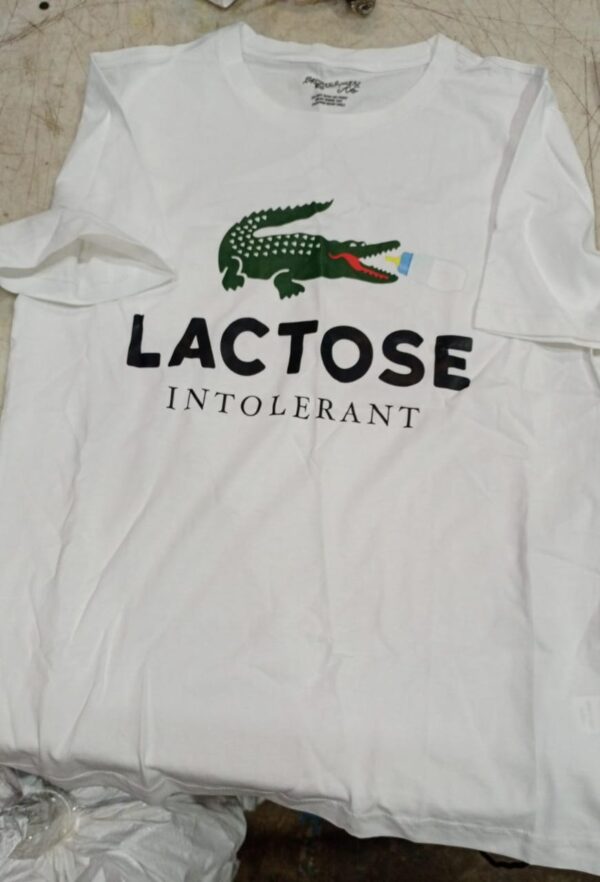 White Colour T Shirt For Men Size M