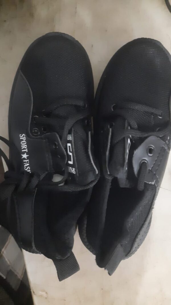 Shoes For Kids Color Black Size 1