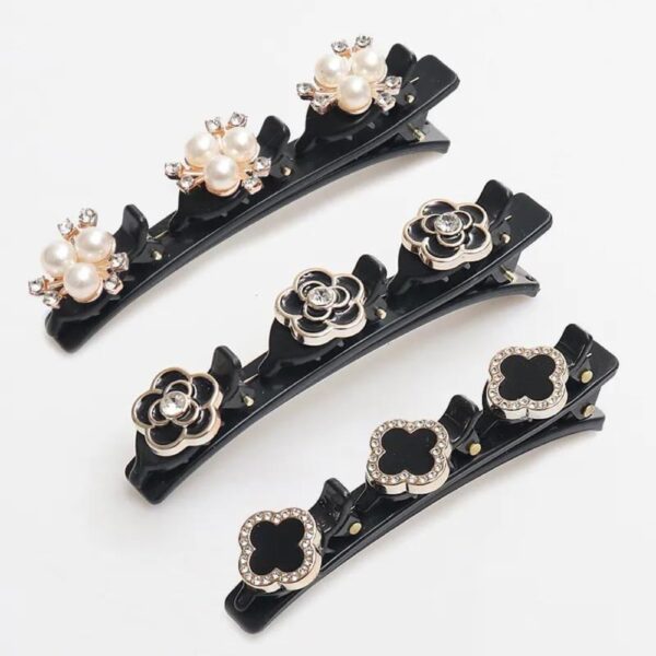 Black Colour Ladies Hair Clip Pack Of 3