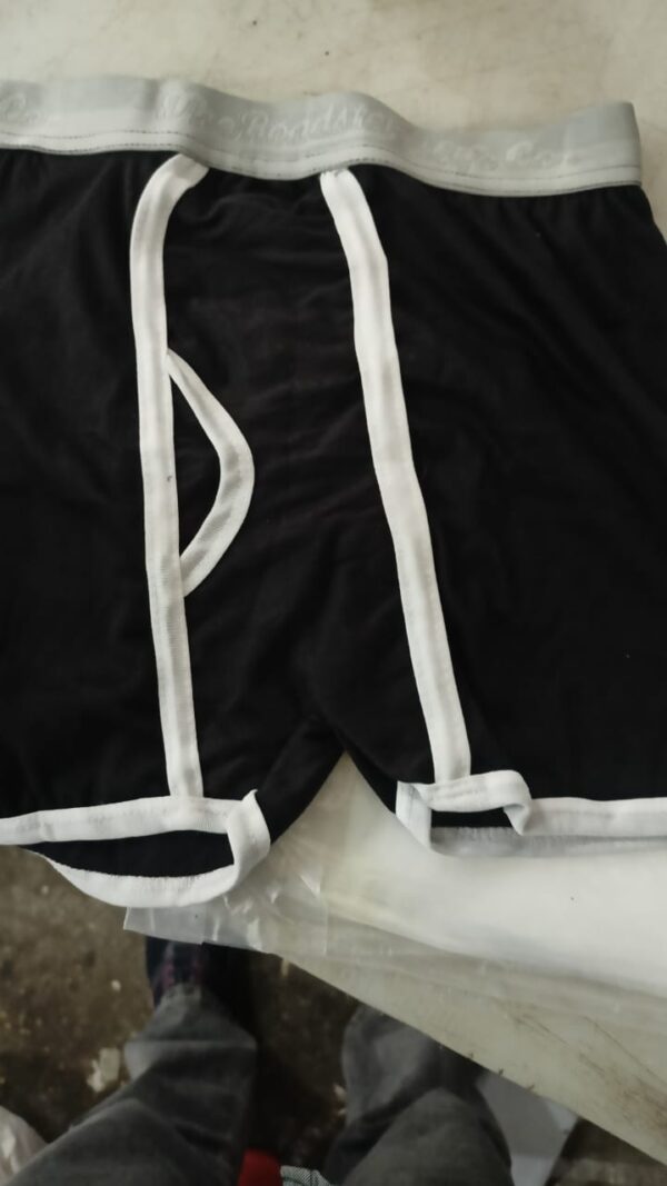 Men Black Color Underwear Size M