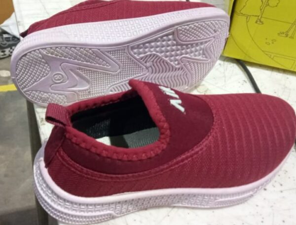 Maroon Casual Daily Wear Kids Shoes Size 3