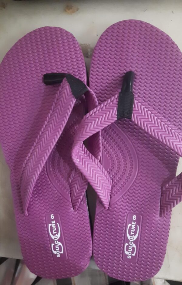 Slippers For Women Color Purple Size 7