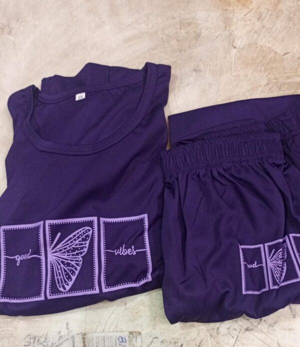 Night Suit For Women Purple Size Xxl