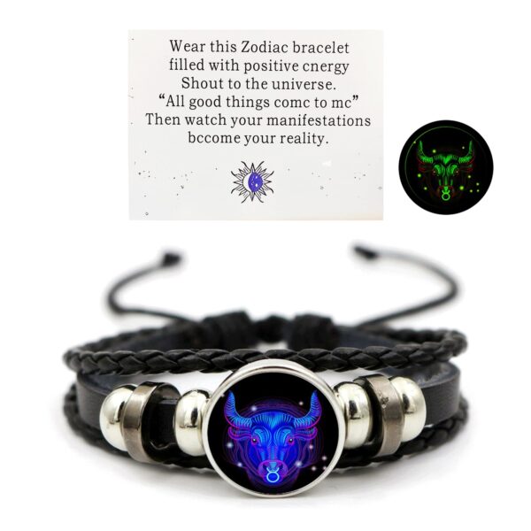 Men And Women Zodiac Bracelet