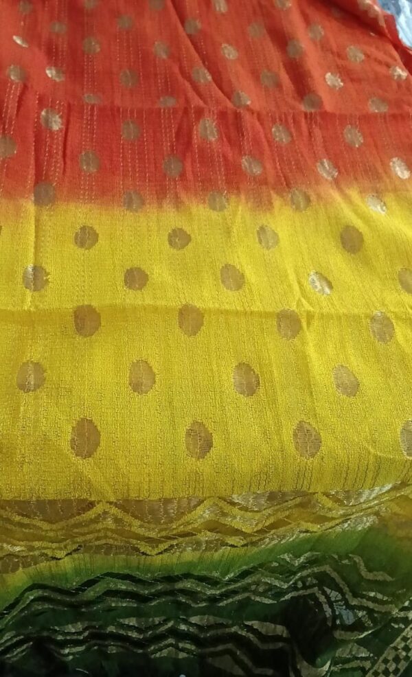 Women Stylish Silk Multicolored Dupatta