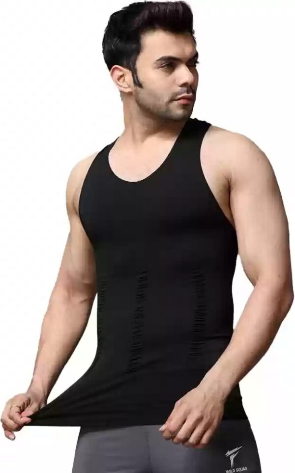 Instant Tummy And Chest Shaper For Men Bogo Sv1 Black