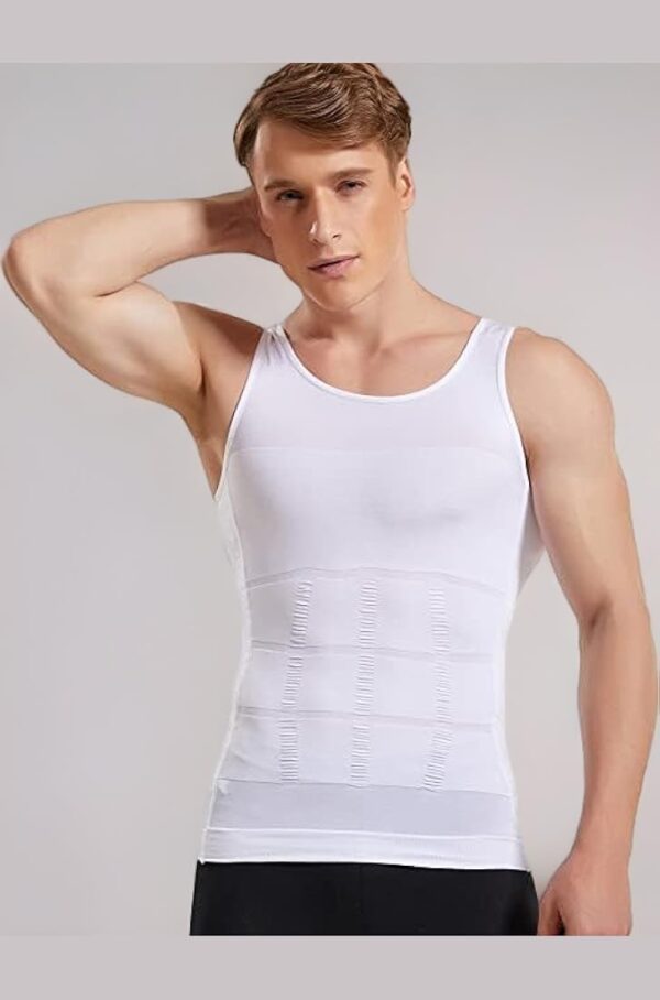 Instant Tummy And Chest Shaper For Men Bogo Sv1 White