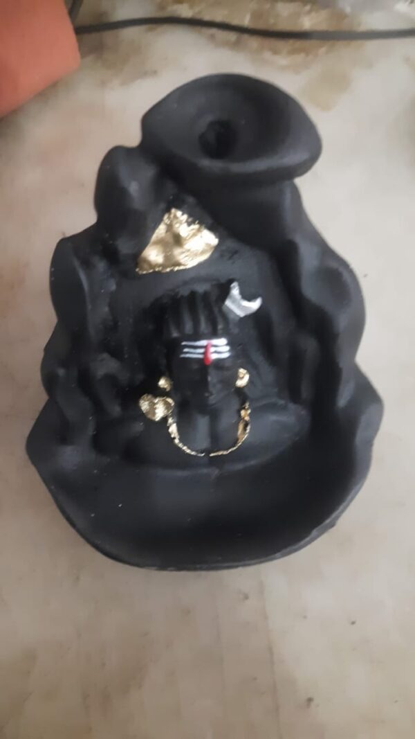 Smoke Fountain Backflow Statue Shiv Ji