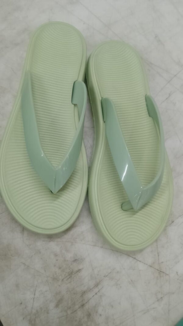 Green Colour Women Slipper Size 8