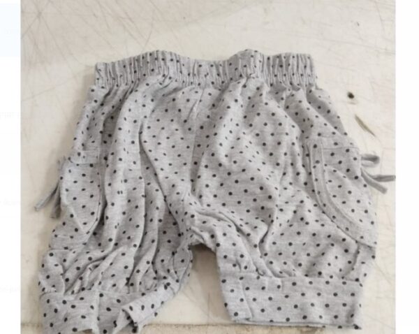 Grey Colour Cotton Shorts For Kids Girls Size 1 Year Old Girl