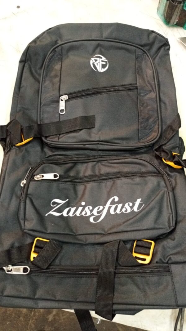 Zaisefast New Branded Trekking Bag 55 L Black Colour