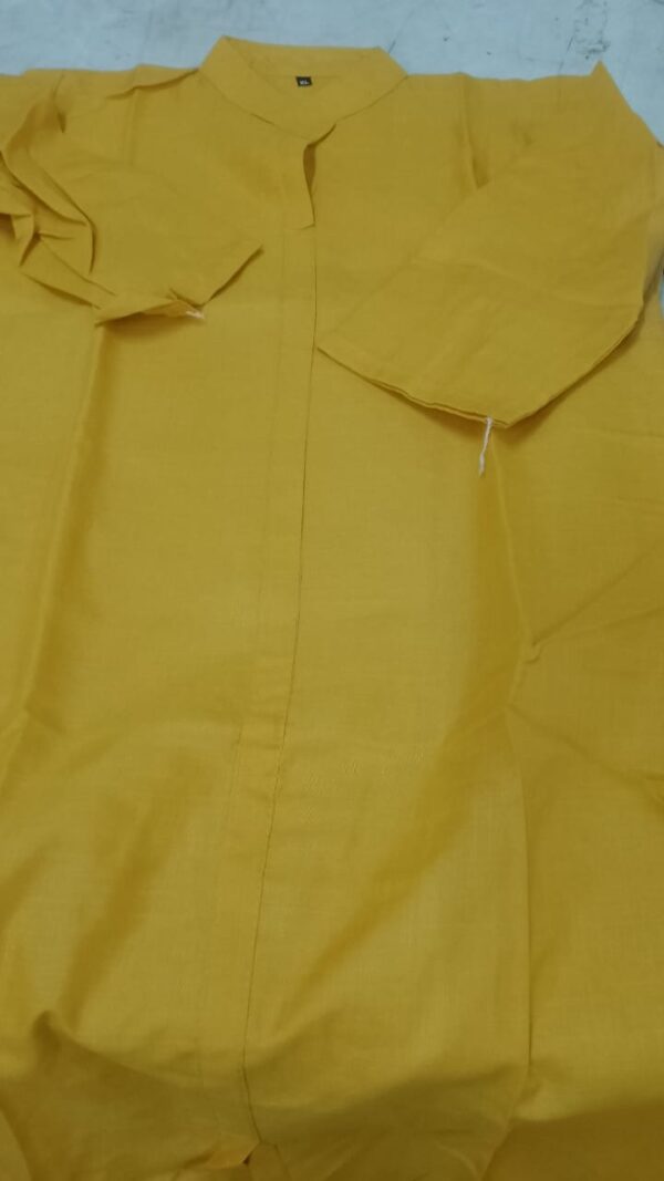 Yellow Colour Women Kurta Size Xl